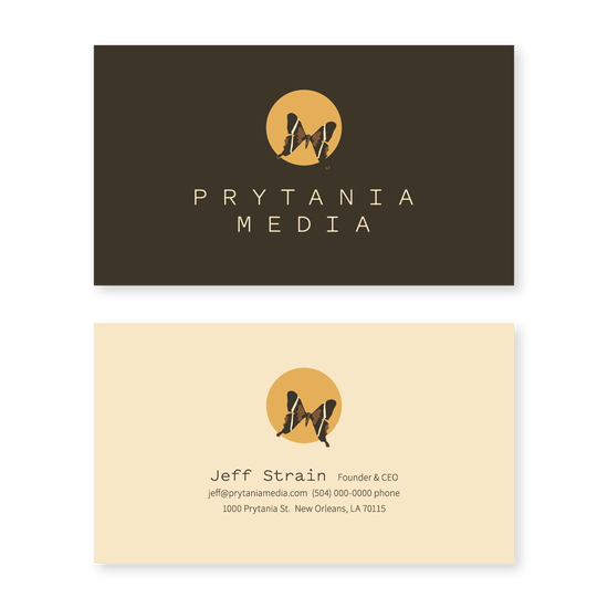 Prytania media business card 1