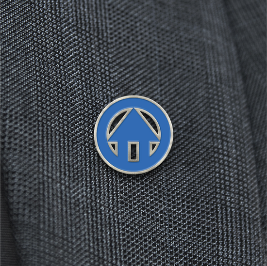 NSNO enamel pin