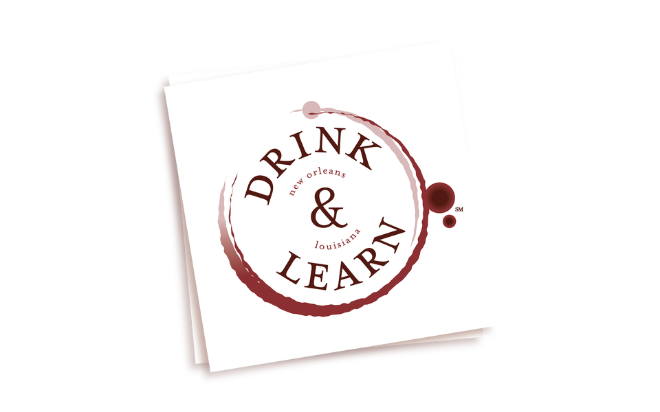 Drink And Learn Logo Napkin